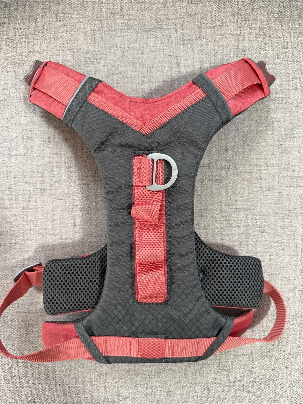 Kurgo Black and Red Padded Dog Harness Size Large